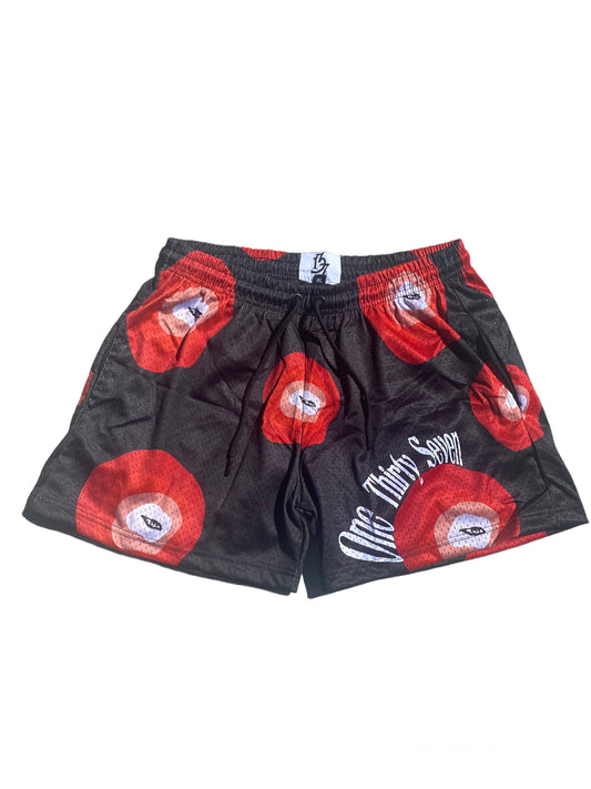 137 “All Seeing” Mesh Shorts